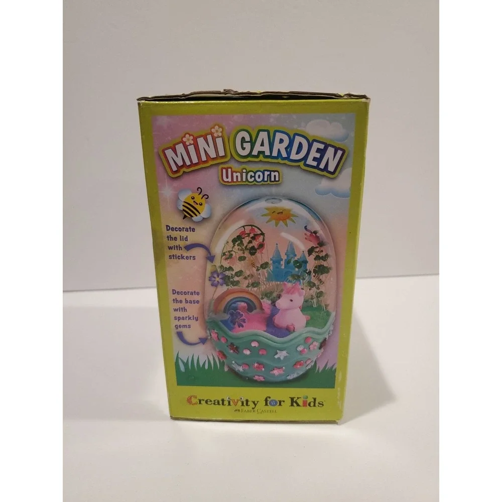 Creativity for Kids Mini Garden Unicorn Chia Seed Terrarium Craft Kit (Ages 6+)